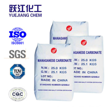 Carbonato de manganeso con bajo precio China Fabricante